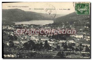 Old Postcard The Illustrated Vosges Gerardmer Vue Generale