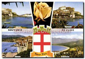 Postcard Modern Calvi Ile De Beaute Corse