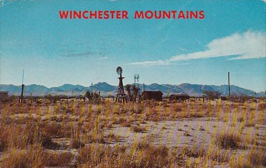 Arizona Willcox Winchester Mountains 1971