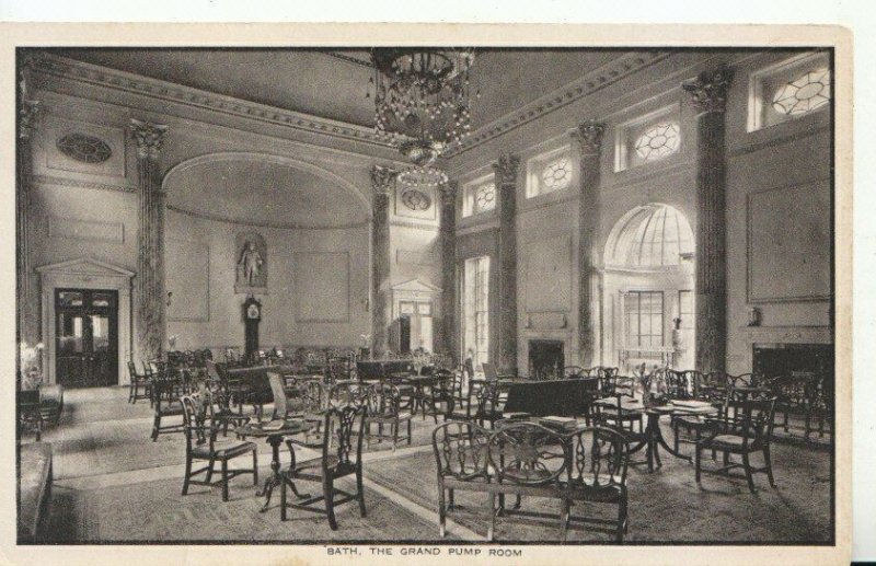 Somerset Postcard - Bath - The Grand Pump Room - Ref TZ2366