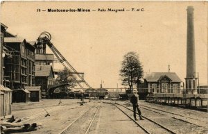 CPA Montceau les Mines Puits Maugrand FRANCE (953129)