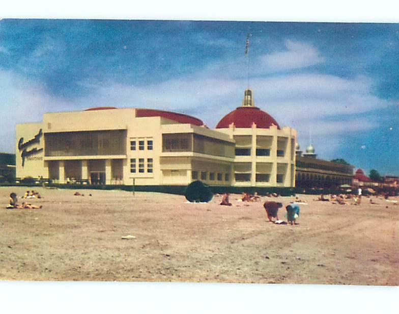 Unused Pre-1980 CASINO AND BEACH Santa Cruz California CA M6710-12