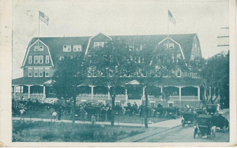 The Brenton Bass Point Hotel Nahant MA Mass Vintage Postcard E7