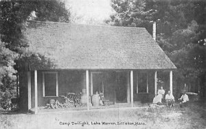 Camp Twilight Littleton, Massachusetts Postcard