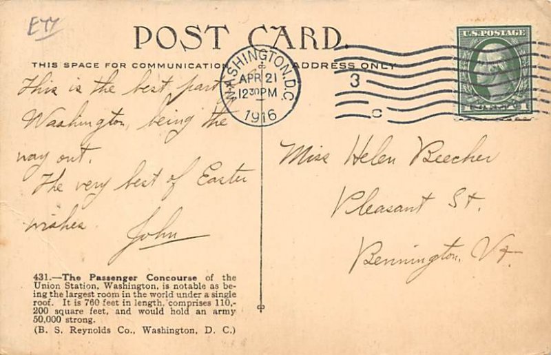 Union Station Concourse Washington, District Of Columbia