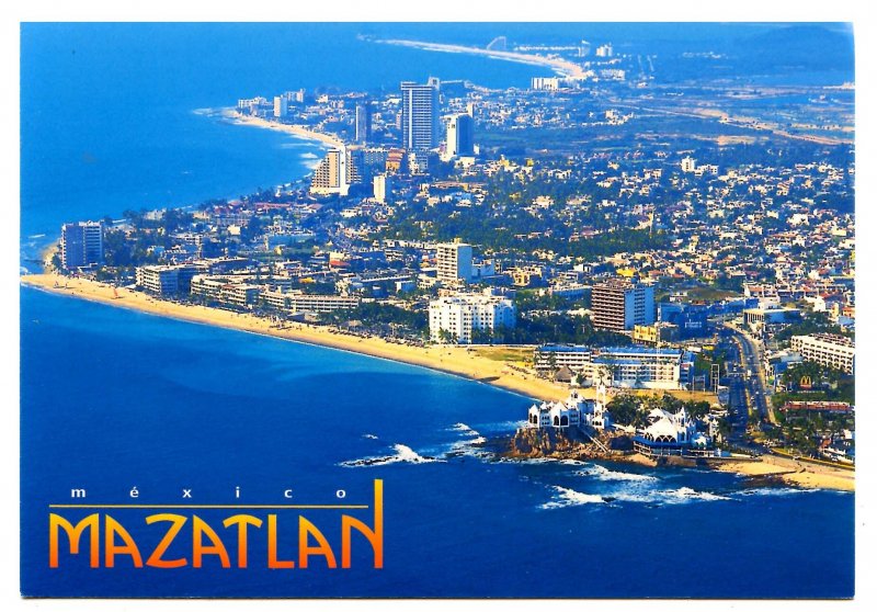 Mexico - Mazatlan. Aerial View