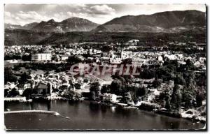 Old Postcard Thonon les Bains Lake Geneva city and Chablais