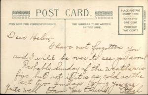 Valentine SILK WINSCH Cherub Bow & Arrow c1910 Postcard