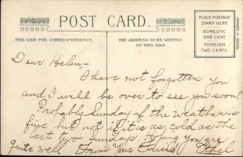 Valentine SILK WINSCH Cherub Bow & Arrow c1910 Postcard