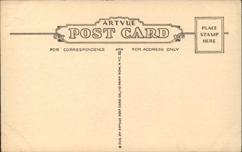 Freeport Maine ME Martha Jane Caf� Interior Postcard