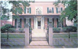 County Museum, The Rezin Shawhan House, Tiffin, Ohio, OH, Chrome