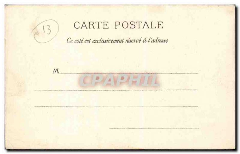 Tarascon - The King of the Castle - Old Postcard