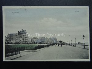 Sussex HOVE Promenade c1905 Postcard by Stewart & Woolf 318