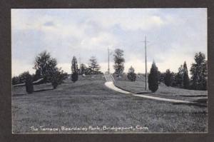 BRIDGEPORT CONNECTICUT Terrace Beardsley Pk Postcard PC