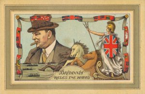 Illustrator Political Satire Britannia Rules The Waves 06.33
