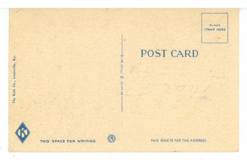 KY - Louisville. Bowman Field Administration Building at Night