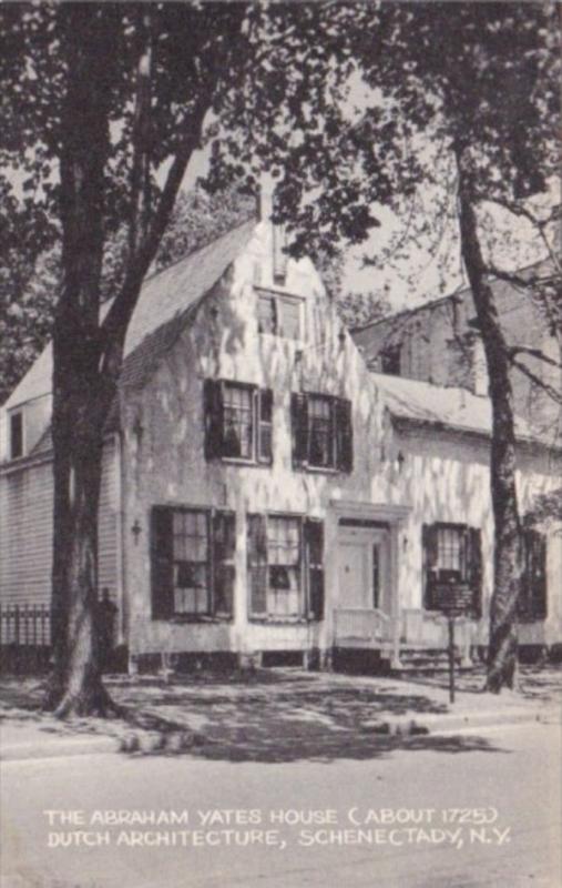 The Abraham Yates House Circa 1725 Dutch Architecture Schenectady New York Ar...