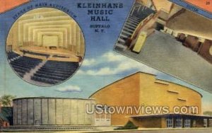 Kleinhans Music Hall - Buffalo, New York NY Postcard