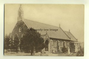 cu1580 - Rogerstone Church , Monmouthshire , Wales - postcard