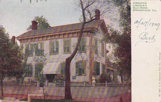 Illinois Springfield Abraham Old Home