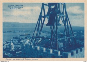 MESSINA, Sicilia, Italy, 1920-30s ; La Campana dei Caduti e panorama