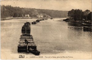 CPA Samois Vue sur la Seine FRANCE (1300872)