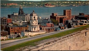 VINTAGE POSTCARD VIEW OF HALIFAX HARBOUR FROM CITADEL HILL NOVA SCOTIA