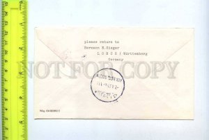 254924 GERMANY LUFTHANSA Hamburg Dhahran Saudi Arabia LH646 First flight 1960