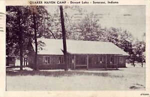 QUAKER HAVEN CAMP DEWART LAKE SYRACUSE, IN 1955