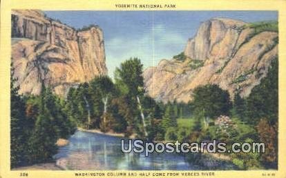 Washington Column & Half Dome - Yosemite National Park, CA