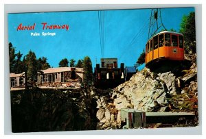 Vintage 1960's Photo Postcard Aerial Tramway Palm Springs California