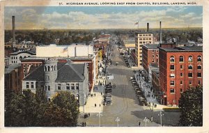 Michigan Avenue Capitol Building - Lansing, Michigan MI  