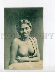 3173810 CEYLON nude Rodiya Girls Vintage postcard