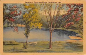 Greenwood Park Lagoon Des Moines, Iowa