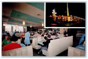 c1960 Skylark Restaurant West Santa Clara Street San Jose California CA Postcard