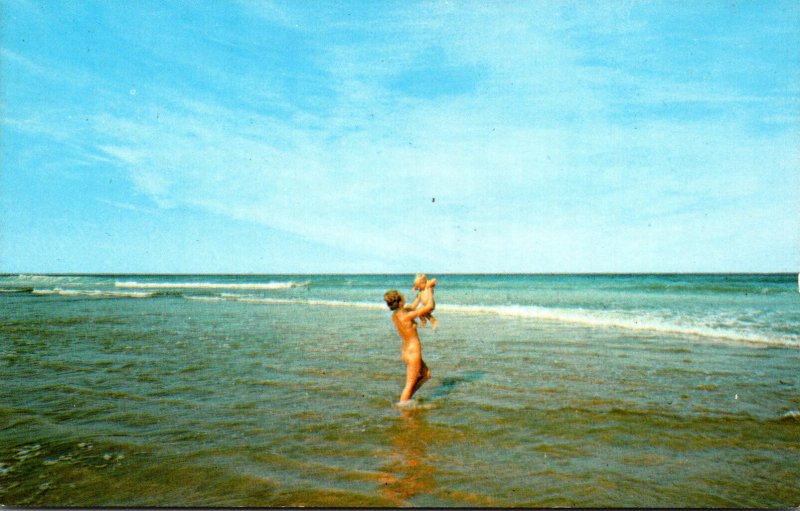 Beach Scene Fun In The Sun