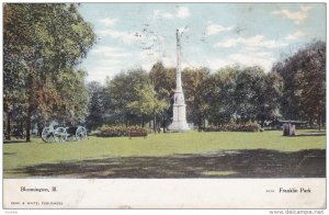 Franklin Park, BLOOMINGTON, Illinois, PU-1909