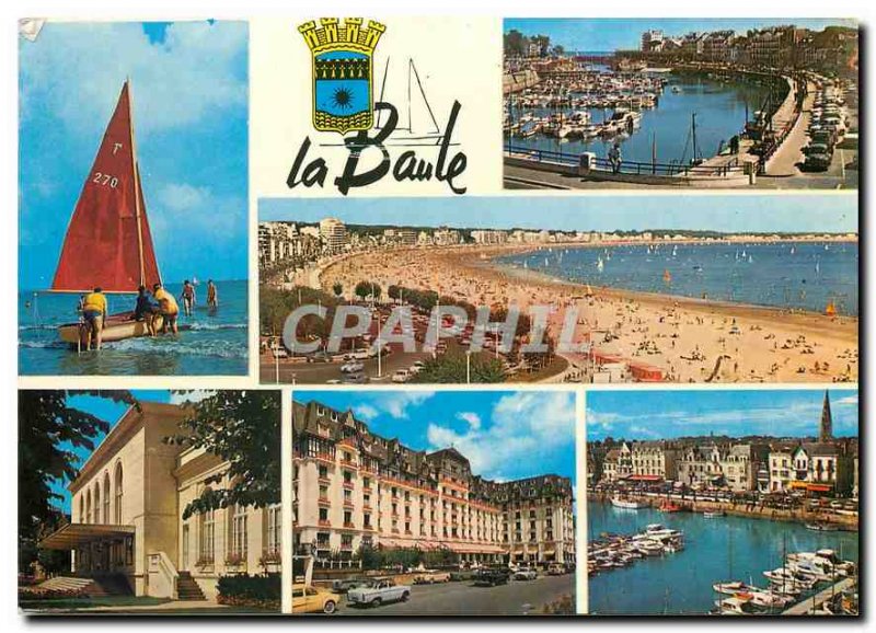 Modern Postcard La Baule rating of Love More Beautiful Beach Europe