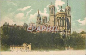 Postcard Old Lyon Notre Dame de Fourviere The Apse