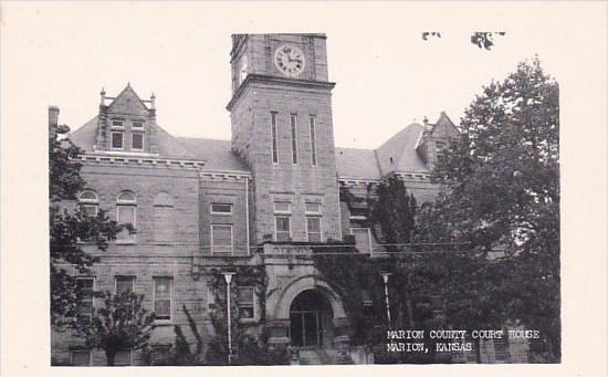 Kansas Marion County Court House