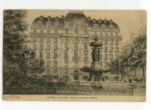 491699 France Paris Louvois Hotel Vintage postcard