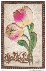 Silk Poppy Flowers , Best Wishes , 00-10s
