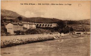 CPA La coté d'Azur BANDOL Hotel des Bains - La Plage (613725)