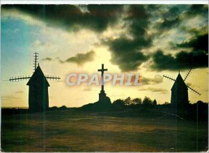 Modern Postcard Mont des Alouettes (231 m) Near Les Herbiers (Vend�e) At th...