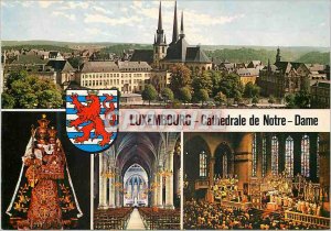 Postcard Modern Luxembourg Cathedral of Our Lady