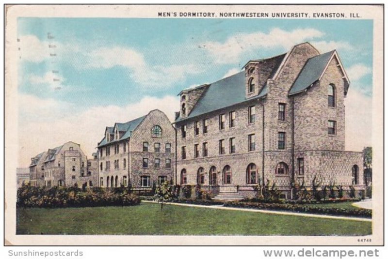 Men's Dormitory Northwestern University Evanston Illinois 1950