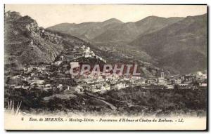 Old Postcard Around Meknes Moulay Idriss Panorama of & # 39Hibeur and castle ...