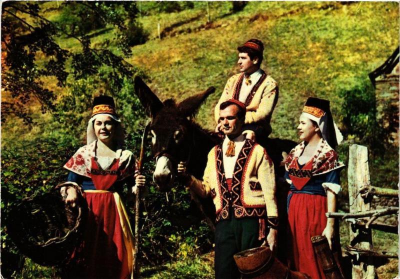 CPM Scenes Pyrenéennes Groupe Folk.Bethmalais FOLKLORE (753443)