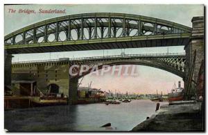 Old Postcard The Bridges in Sunderland