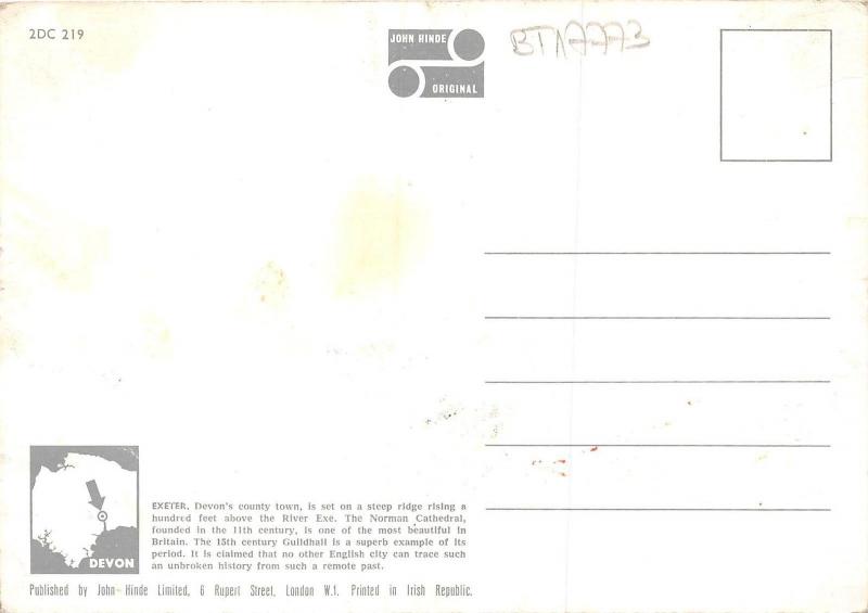 BT17773 west exeter cathedral devon car voiture  uk